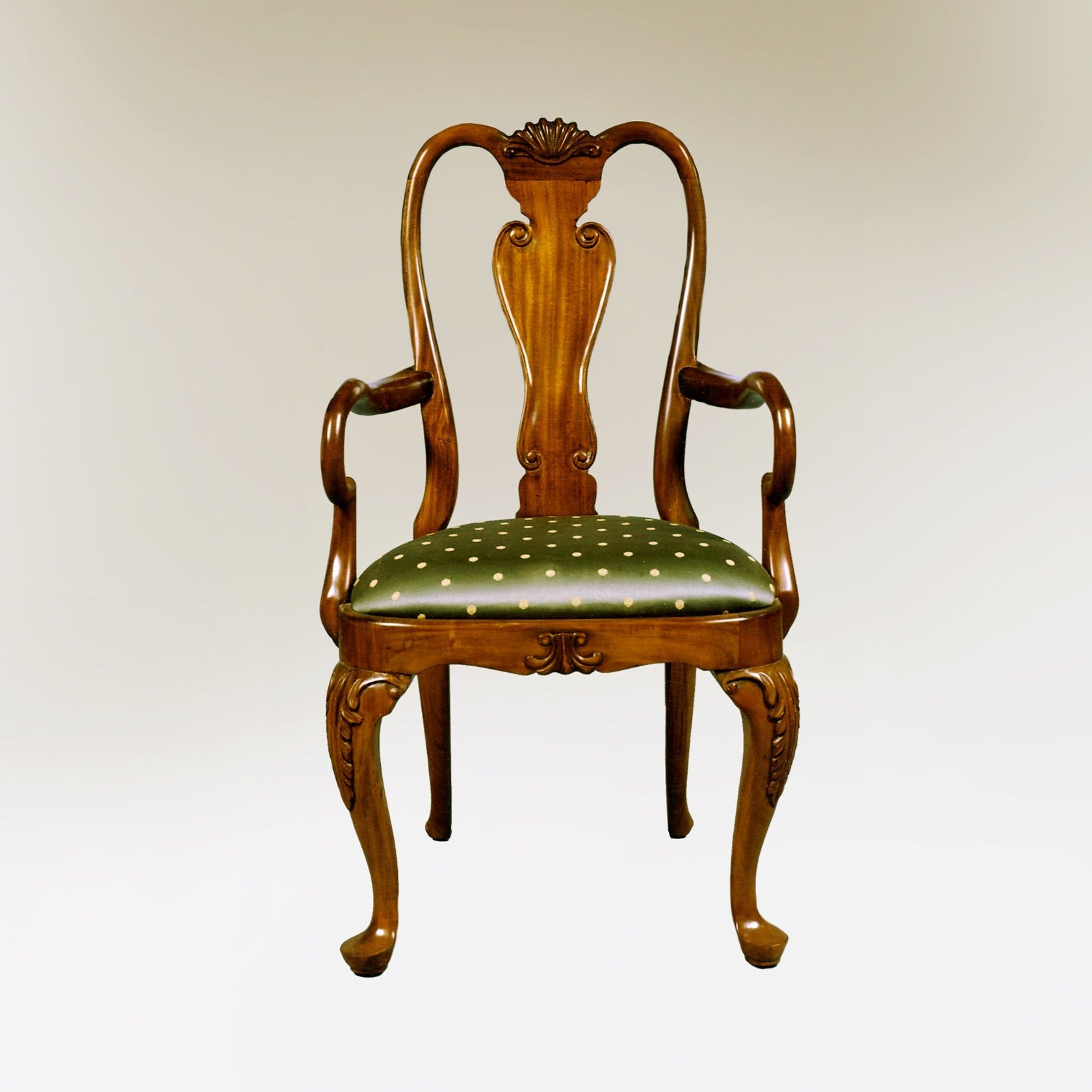 QUEEN ANNE ARM CHAIR House of Chippendale