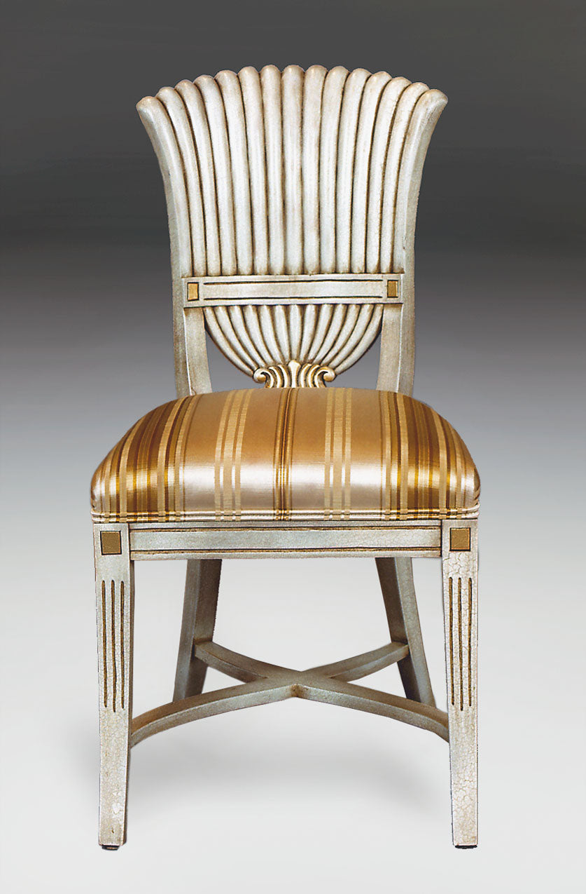 Shell back dining online chair