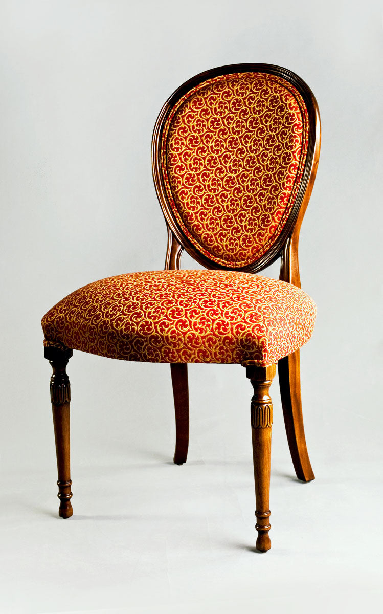 CARVED HEPPLEWHITE SIDE CHAIR