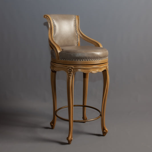 Elegant wooden furniture arranged in a stylish room.