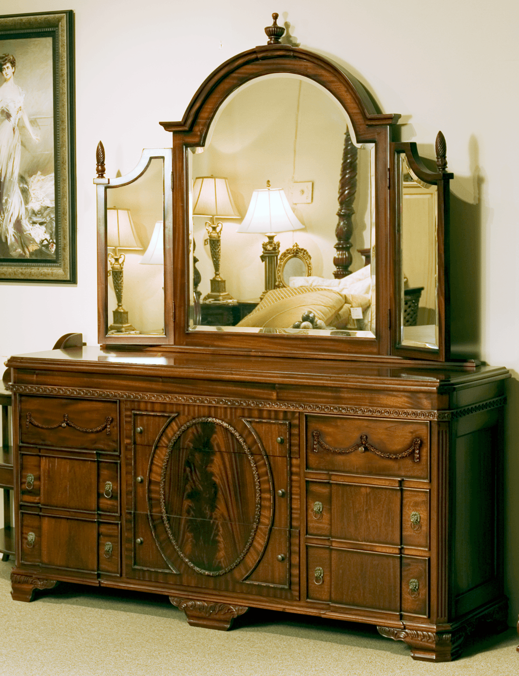 Borobudur II Dresser & Mirror | House of Chippendale