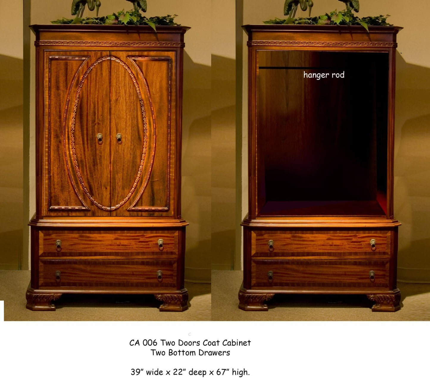 Borobudur II Style High Chest | House of Chippendale
