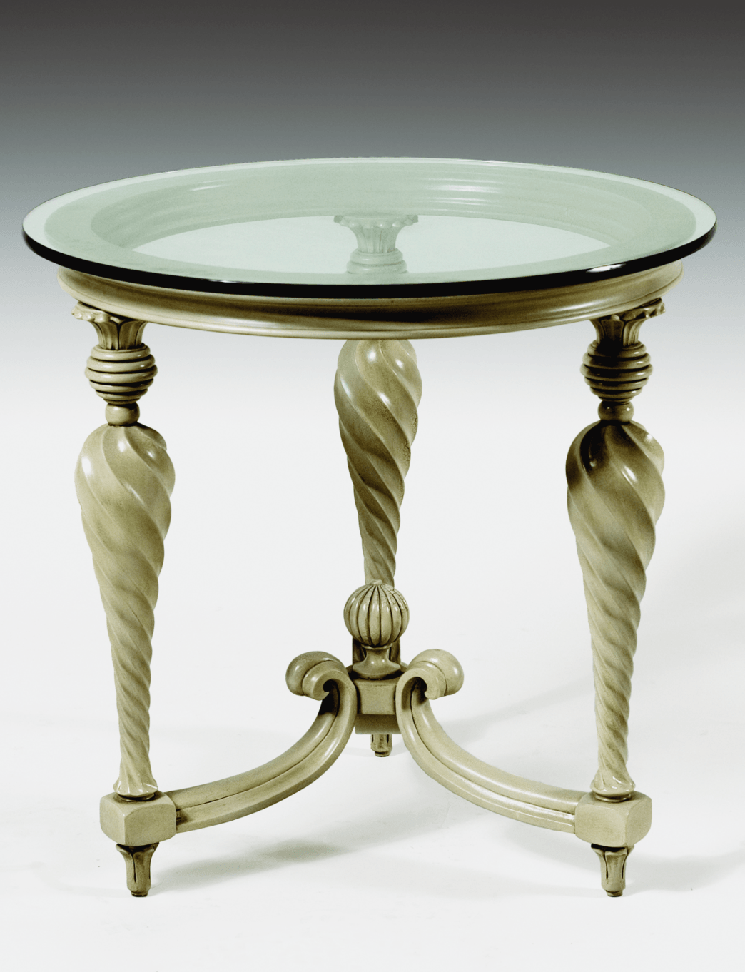 CARVED NEOCLASSIC END TABLE - House of Chippendale