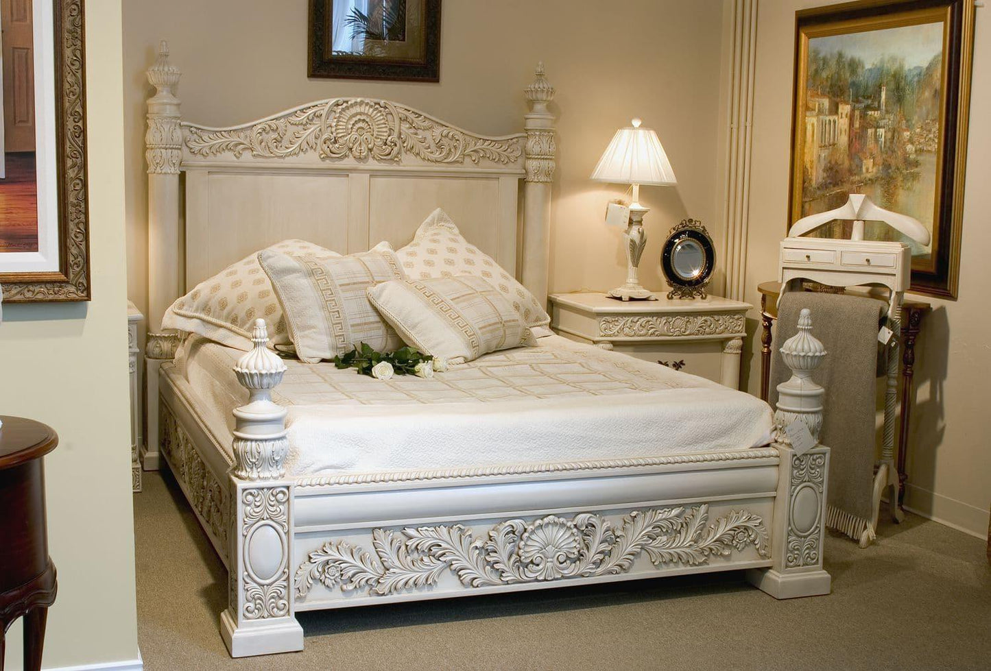 EMPIRE STYLE POST BED - House of Chippendale