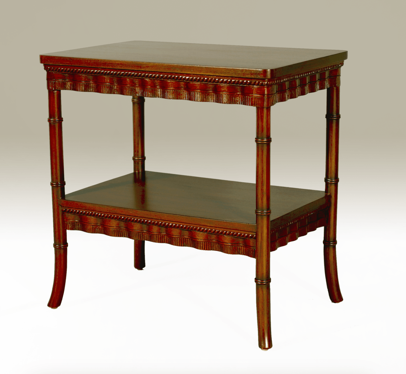 WAVE-EDGE END TABLE - House of Chippendale