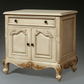 HAND CARVED LOUIS XV NIGHTSTAND - House of Chippendale