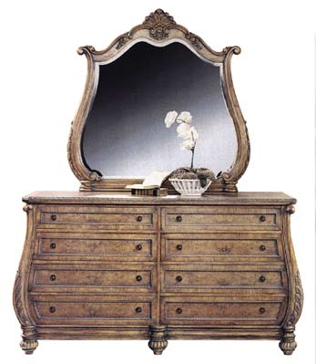 POMPEII DRESSER & MIRROR