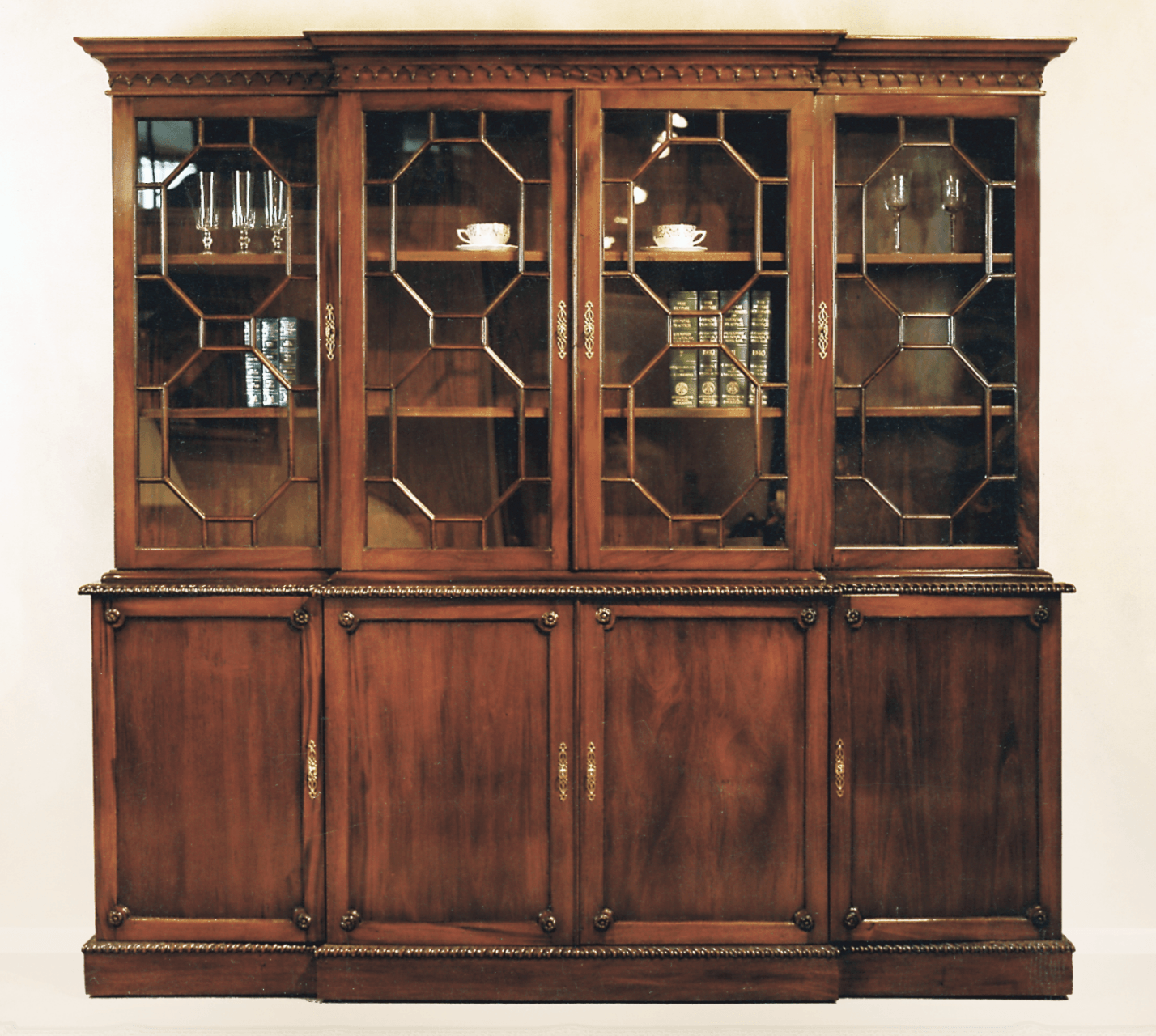 Century Bookcase Display Cabinet | House of Chippendale