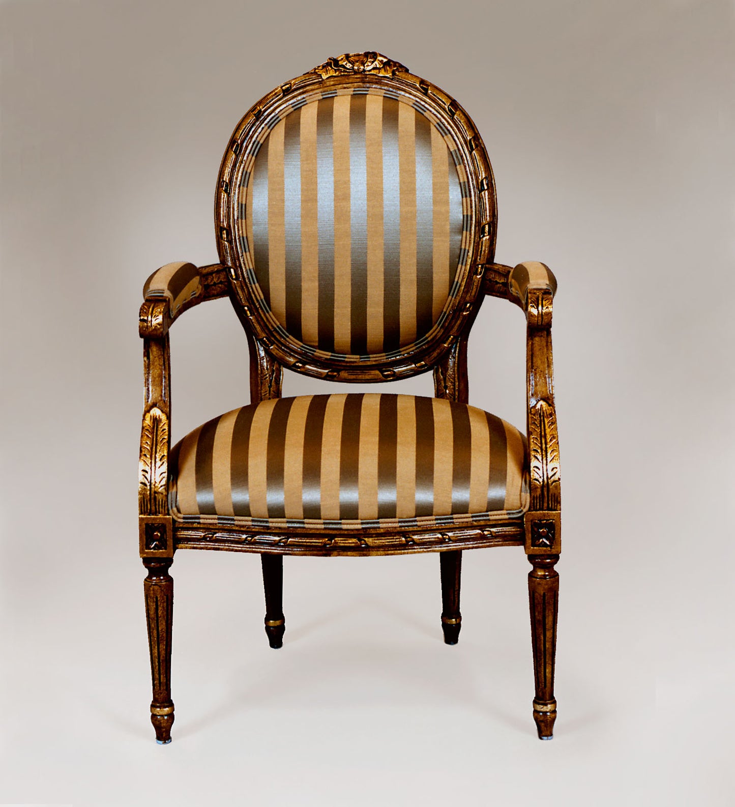 LOUIS XVI UPHOLSTERED CHAIR