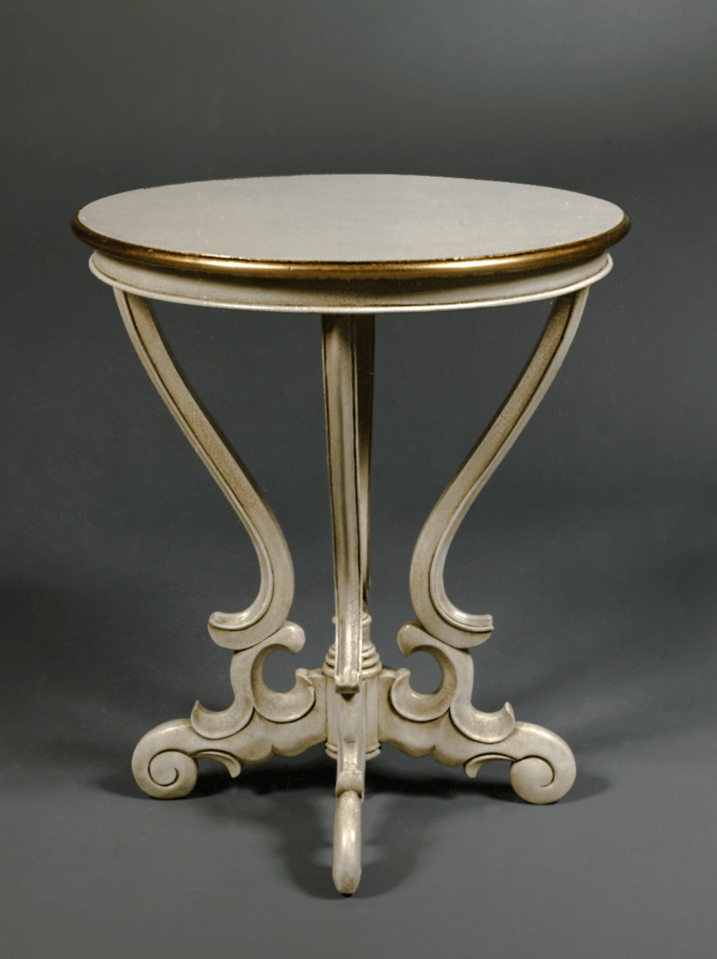 CARVED SERPENTINE WINE TABLE - House of Chippendale