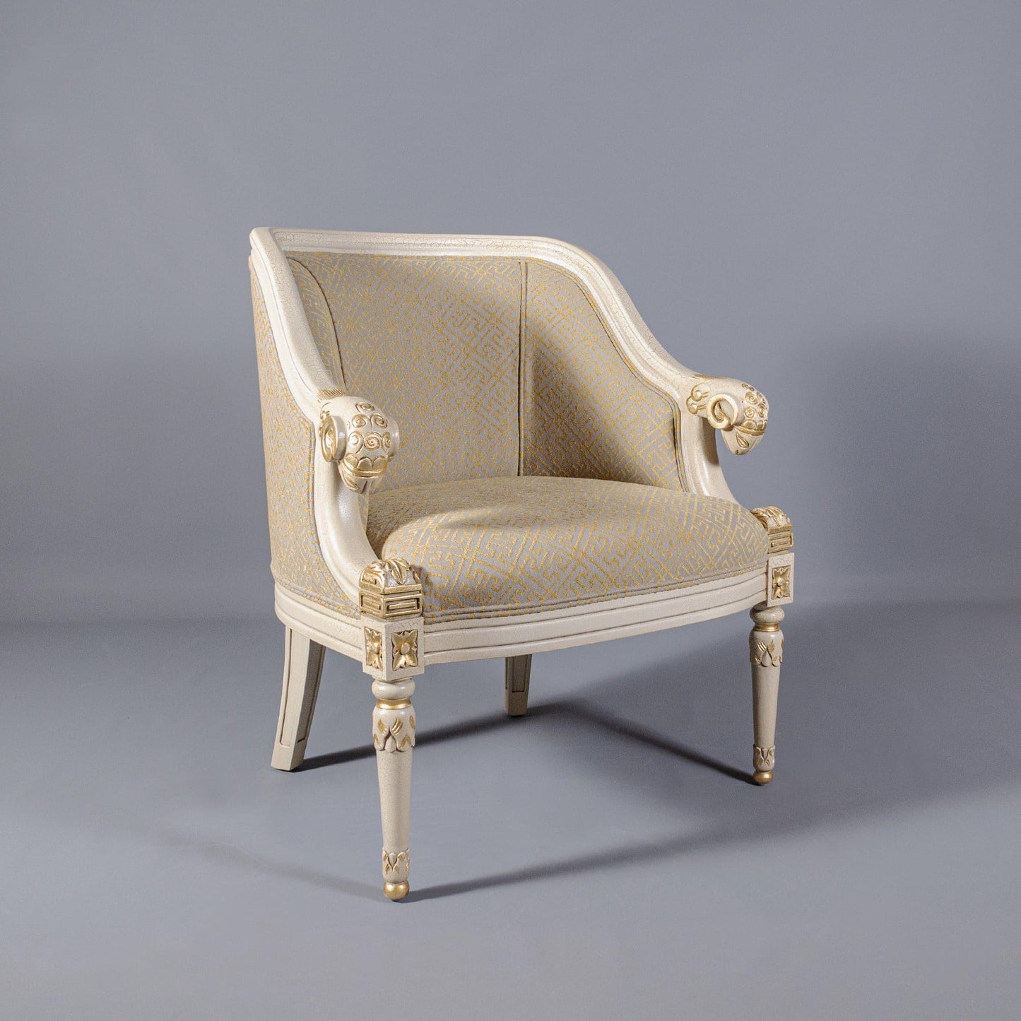 EMPIRE STYLE RAM CHAIR - House of Chippendale