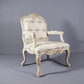 LARGE LOUIS XV ACCENT CHAIR - House of Chippendale