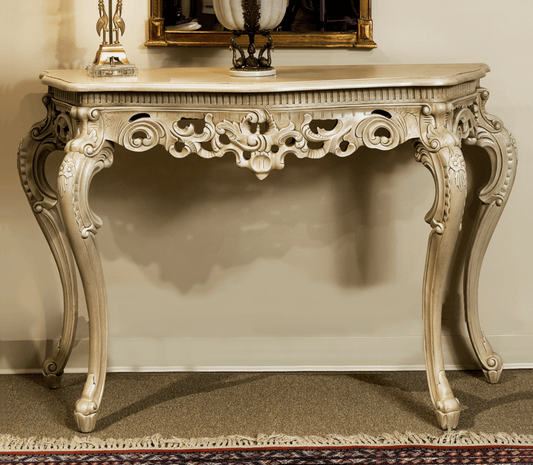 LOUIS XV CARVED CONSOLE TABLE - House of Chippendale