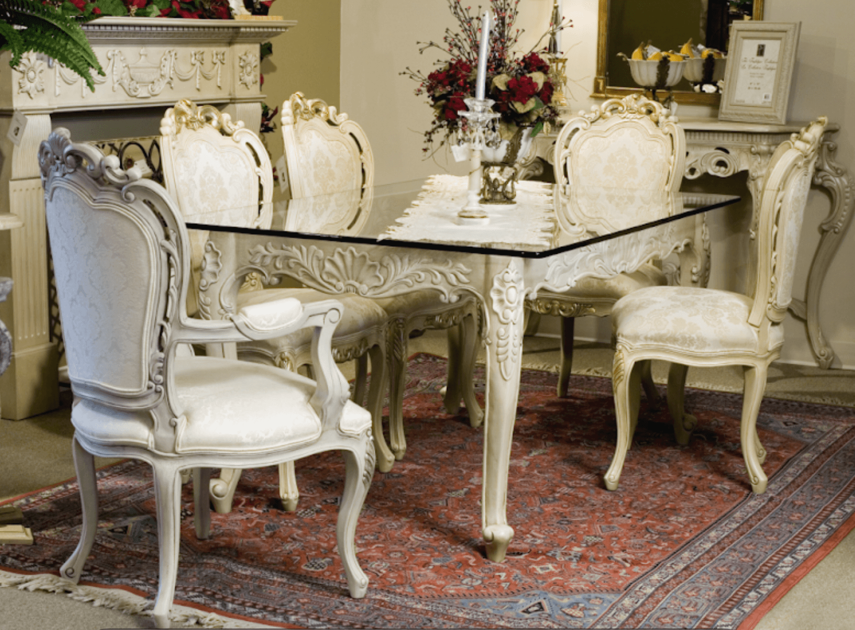 LOUIS XV STYLE DINING TABLE - House of Chippendale