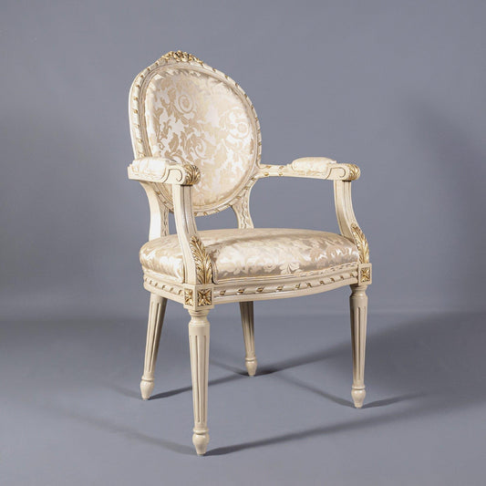LOUIS XVI ARM DINING CHAIR - House of Chippendale
