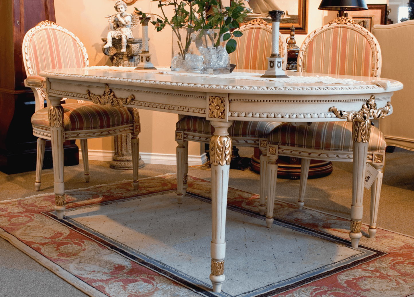 LOUIS XVI STYLE DINING TABLE - House of Chippendale