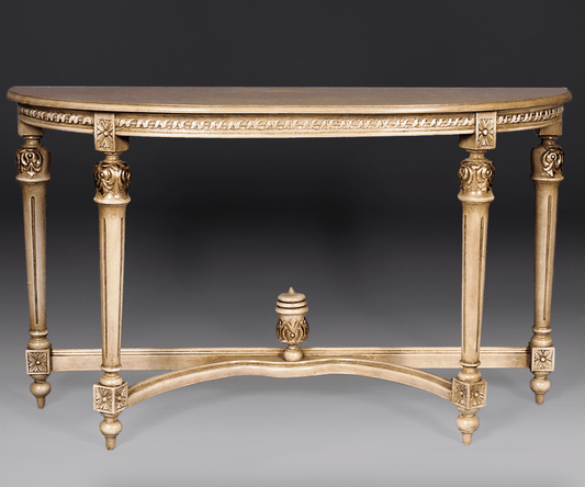 LOUIS XVI WOOD TOP CONSOLE/HALL TABLE - House of Chippendale