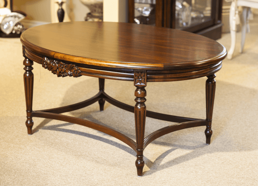 OVAL LOUIS XVI COCKTAIL TABLE - House of Chippendale