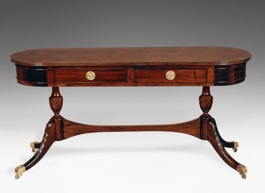 REGENCY CONSOLE TABLE WITH TWO DRAWERS - House of Chippendale