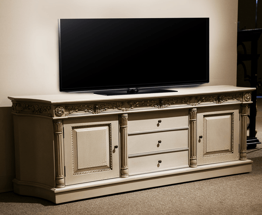 Careved Louis Xvi Style Entertainment Console | House of Chippendale