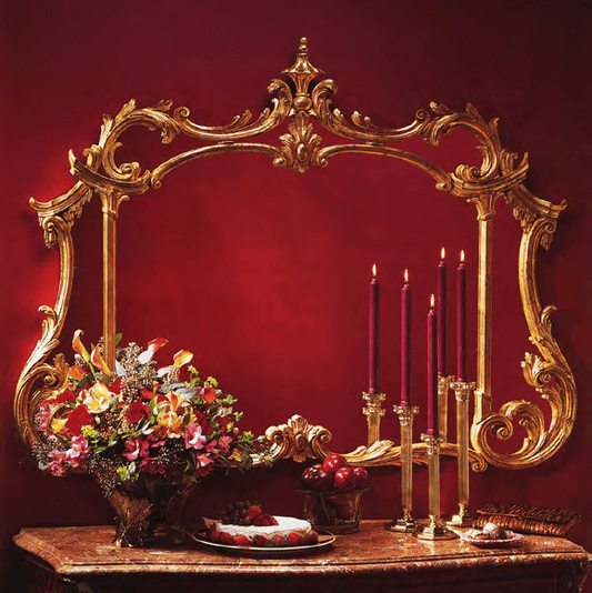 CARVED CHIPPENDALE STYLE MIRROR - House of Chippendale