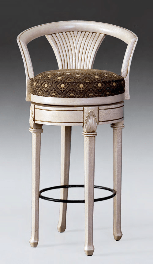 EMPIRE STYLE SWIVEL BAR STOOL - House of Chippendale