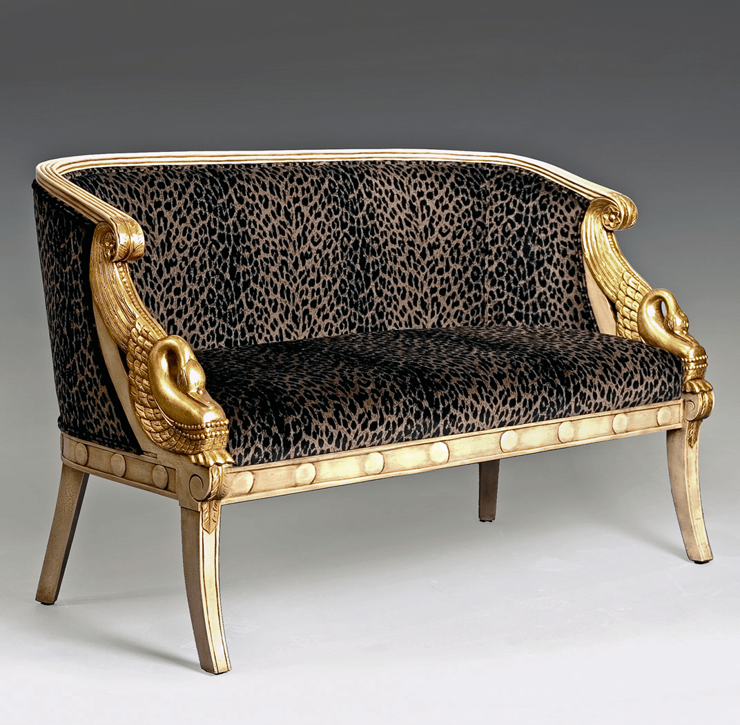 EMPIRE SWAN LOVESEAT - House of Chippendale
