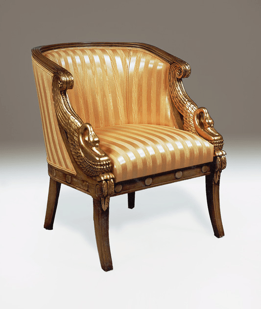 EMPIRE SWAN TUB CHAIR - House of Chippendale