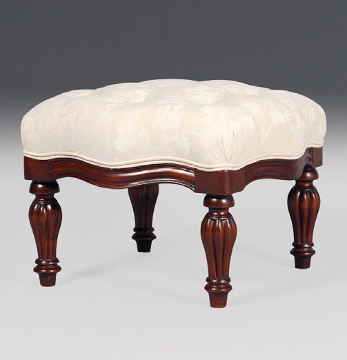 GRANDFATHER FOOT STOOL - House of Chippendale