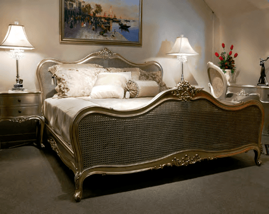 LOUIS XV STYLE BED - House of Chippendale