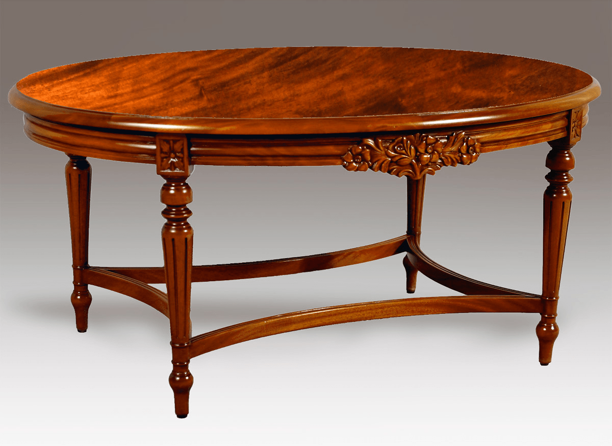 OVAL LOUIS XVI COCKTAIL TABLE - House of Chippendale