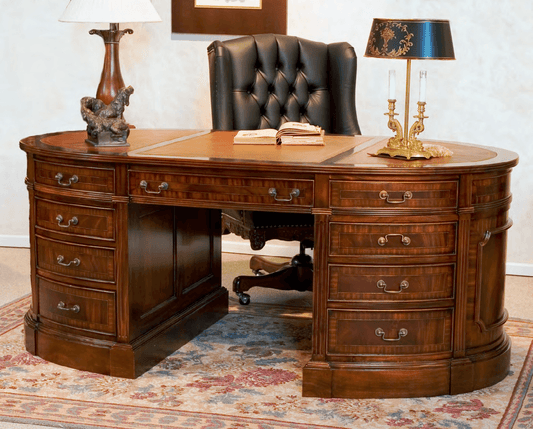 OVAL PARTNERSHIP DESK - House of Chippendale