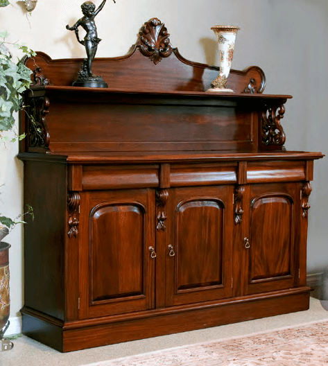 VICTORIAN THREE DOOR CHIFFONIER - House of Chippendale